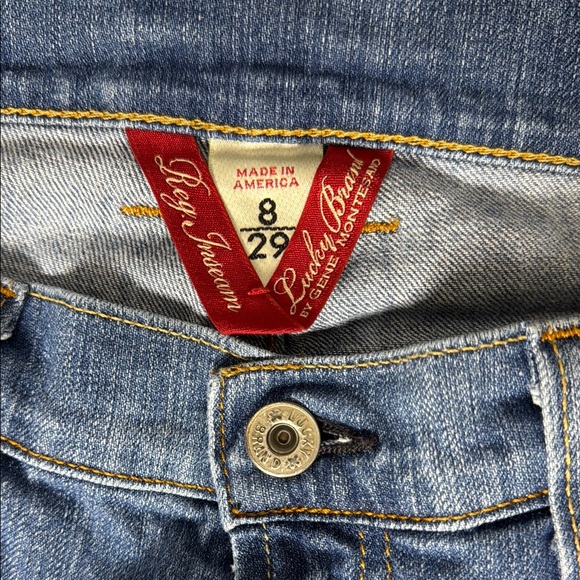 Lucky Brand Sweet an’ Low Boot Cut Jeans Size 8/29 - Picture 2 of 13